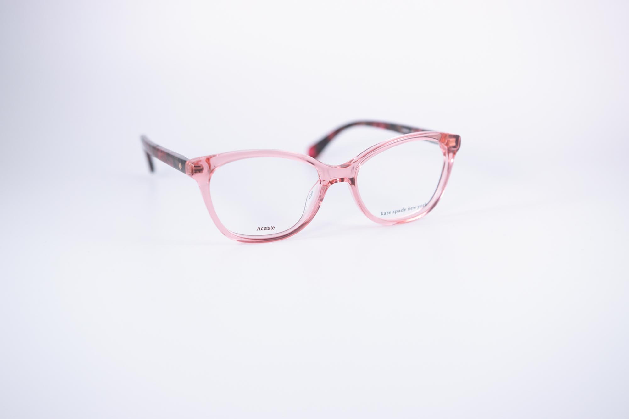Kinderbrille Kate Spade New York Jugendliche Brille Acetat Kunststoffbrille Pink