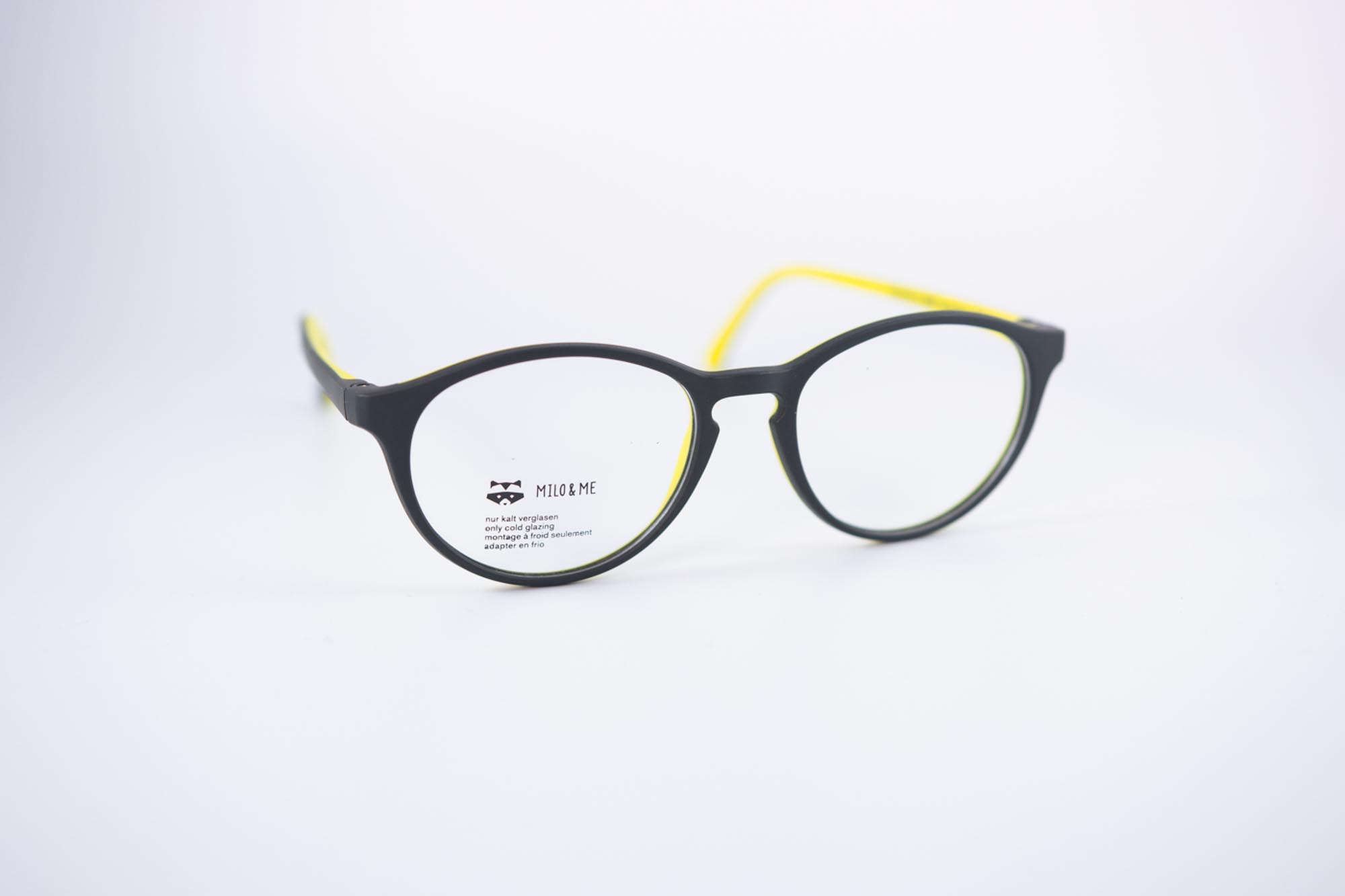 Kinderbrille Milo&Me Schwarz/Gelb Kunststoffbrille