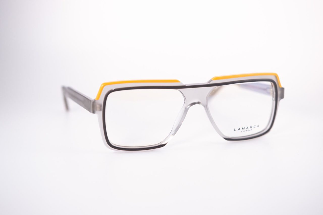 Lamarca Herrenbrille Acetat Kunststoff Transparent Gelb