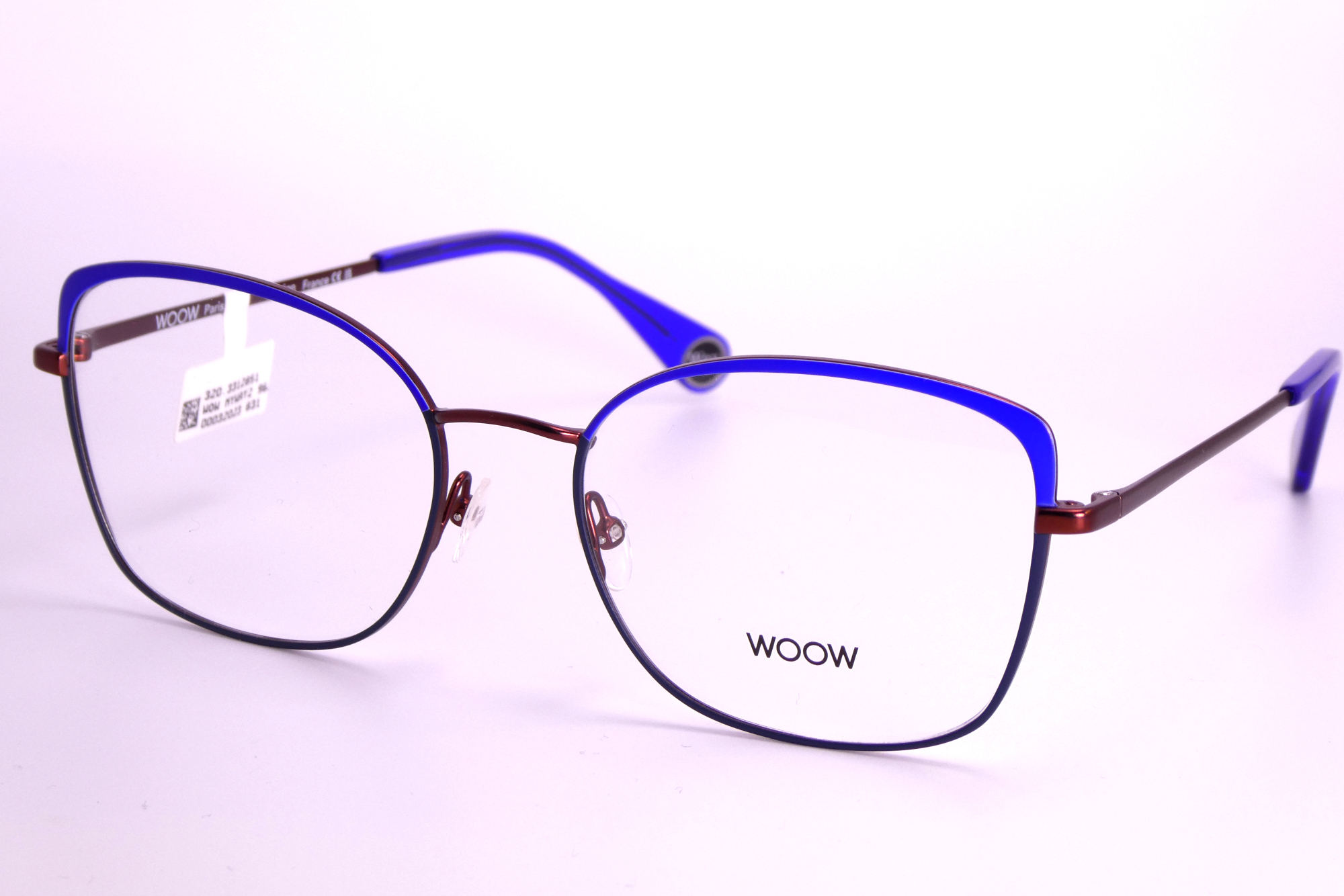 WOOW Designeyewear Group Damenbrille in Kupfer mit Blau