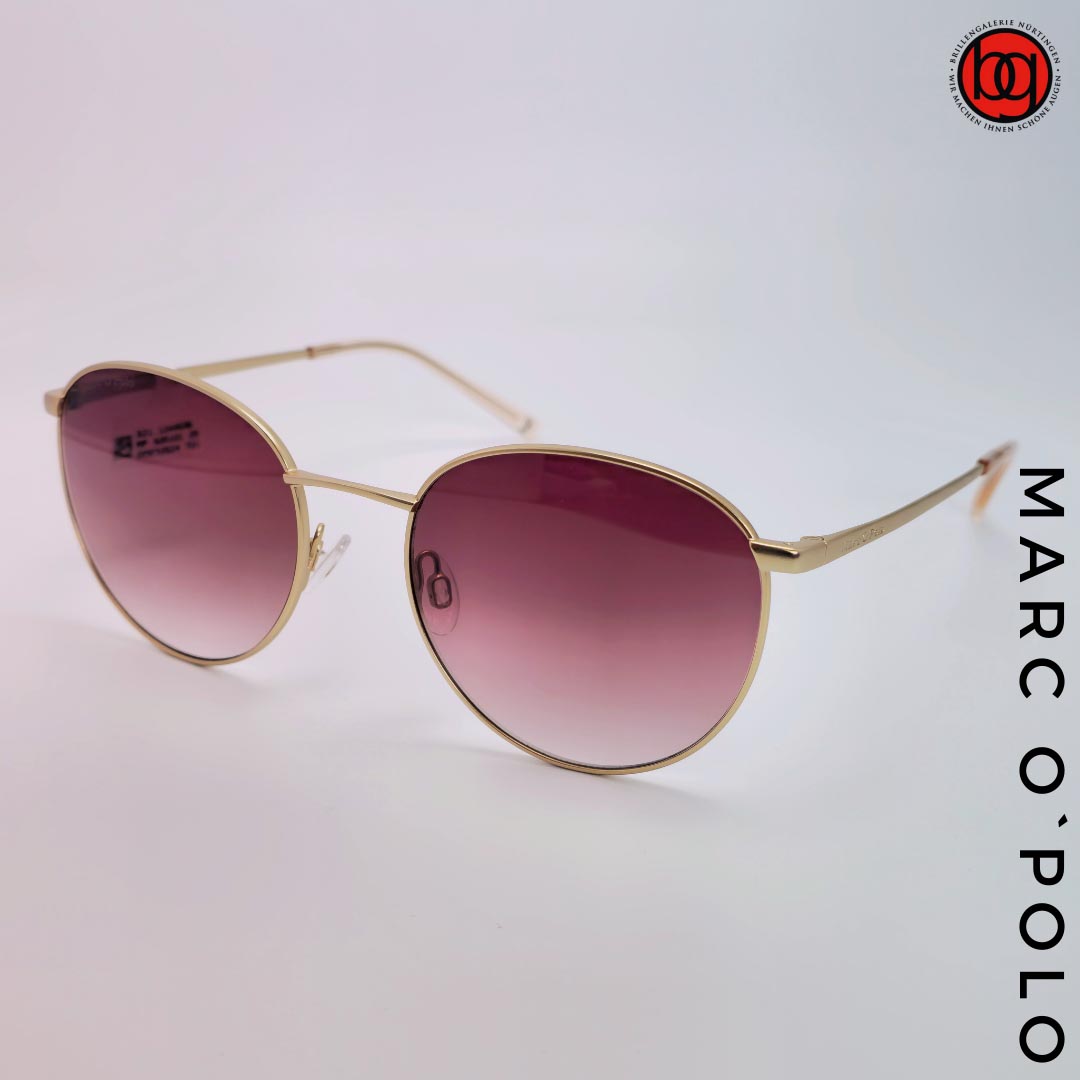 MARC O`POLO Damensonnenbrille Metal rund
